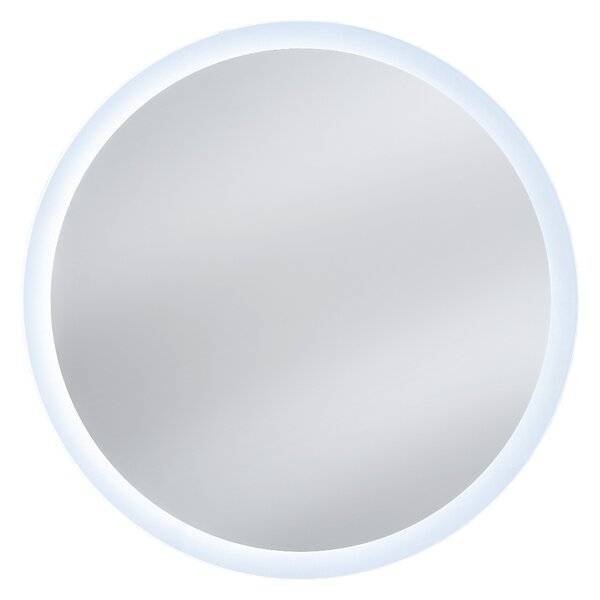 Comad Závěsné zrcadlo s LED osvětlením Venus ⌀80 cm