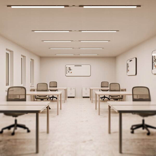 Prachotěsné LED svítidlo 40 W, 6400 lm, 120 cm, IP65, 4000 K