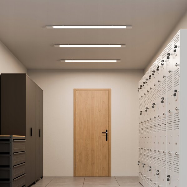 Prachotěsné LED svítidlo 40 W, 6400 lm, 120 cm, IP65, 4000 K
