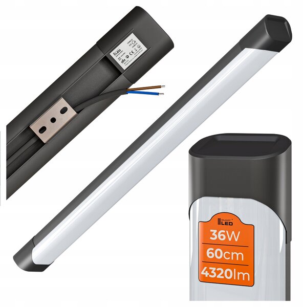 Stropní LED svítidlo 36 W, 4320 lm, 60 cm, IP20
