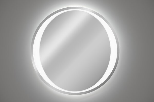 Comad Závěsné zrcadlo s LED osvětlením Aurelia ⌀60 cm