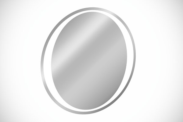 Comad Závěsné zrcadlo s LED osvětlením Aurelia ⌀60 cm