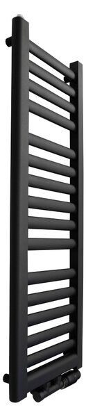 Regnis Elba, Topné těleso 440x500mm se středovým připojením 50mm, 289W, černá, ELBA50/40/D5/BLACK