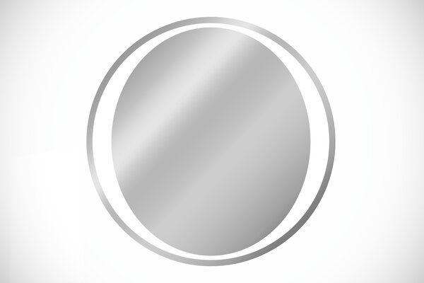 Comad Závěsné zrcadlo s LED osvětlením Aurelia ⌀80 cm