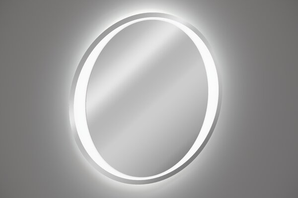 Comad Závěsné zrcadlo s LED osvětlením Aurelia ⌀60 cm