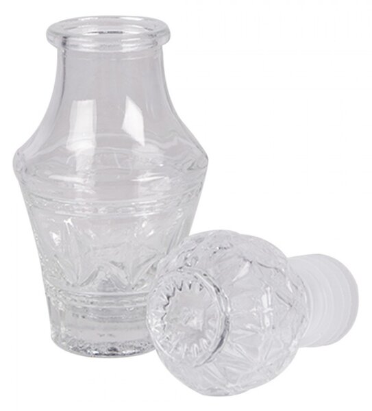 Broušená skleněná lahvička / flakon na parfém Samantha – 50 ml