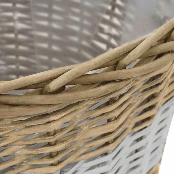 Vyvýšený záhon 4 ks proutěný s PE výstelkou 246830