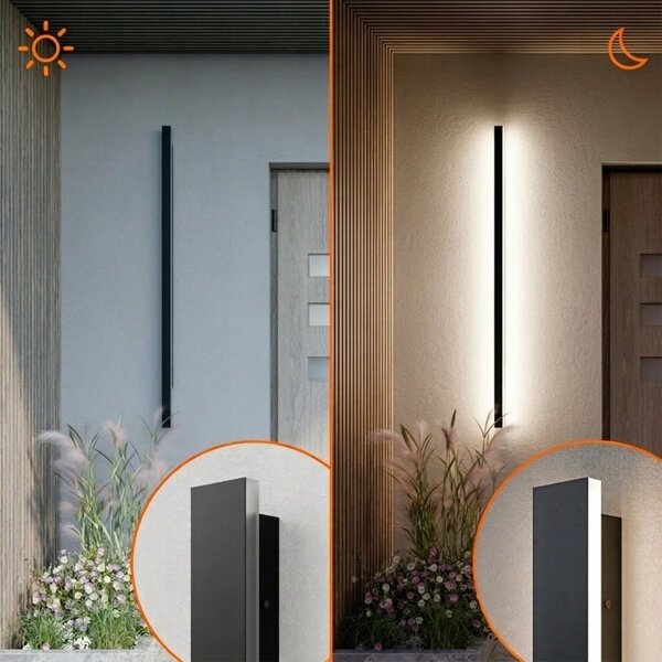 LED fasádní svítidlo 45 W, 150 cm, IP65, 4950 lm, neutrální bílá