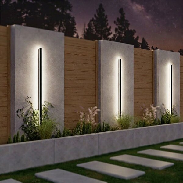 LED fasádní svítidlo 45 W, 150 cm, IP65, 4950 lm, neutrální bílá