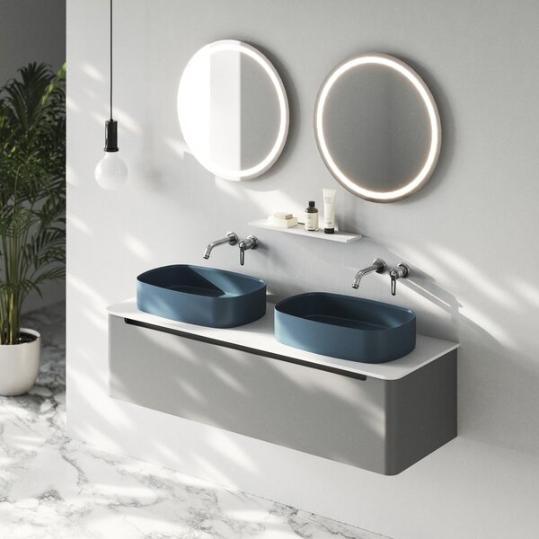 Sapho Sapho, NYX kulaté zrcadlo s LED osvětlením, průměr 50cm, NY500