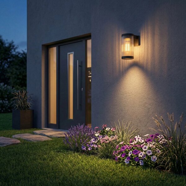 Solární LED reflektor, 1 W, 100 lm, teplá bílá, IP65