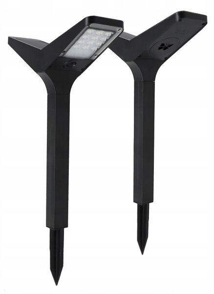 LED solární zápichové svítidlo 3000 K, 66 cm, IP65, 2 W, 90 lm