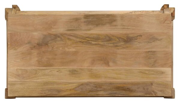 Jídelní stůl 118 x 60 x 76 cm masivní mangovníkové dřevo 247113