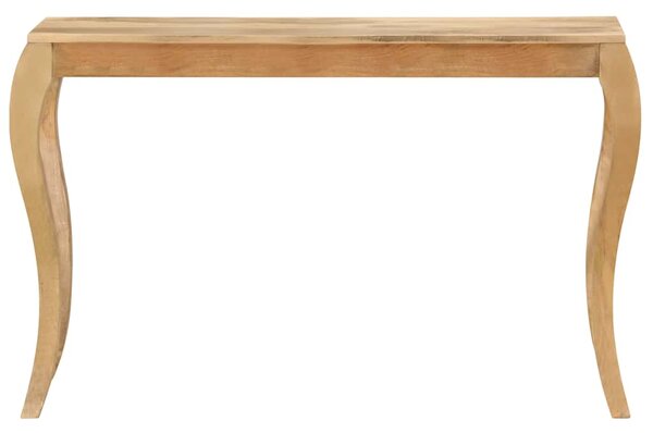 Konzolový stolek 118 x 38 x 76 cm masivní mangovníkové dřevo 247115
