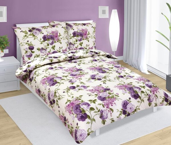 Povlečení bavlněné Lila 90/704 - 140x200, 70x90 cm