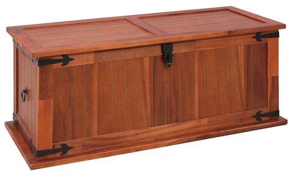 Úložná truhla 90 x 45 x 40 cm masivní akáciové dřevo 247242