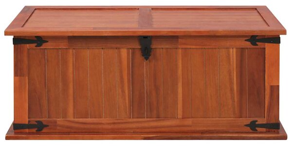 Úložná truhla 90 x 45 x 40 cm masivní akáciové dřevo 247242