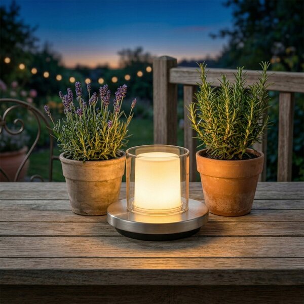 LED závěsné svítidlo, IP44, 13 × 10 cm