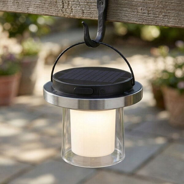 LED závěsné svítidlo, IP44, 13 × 10 cm