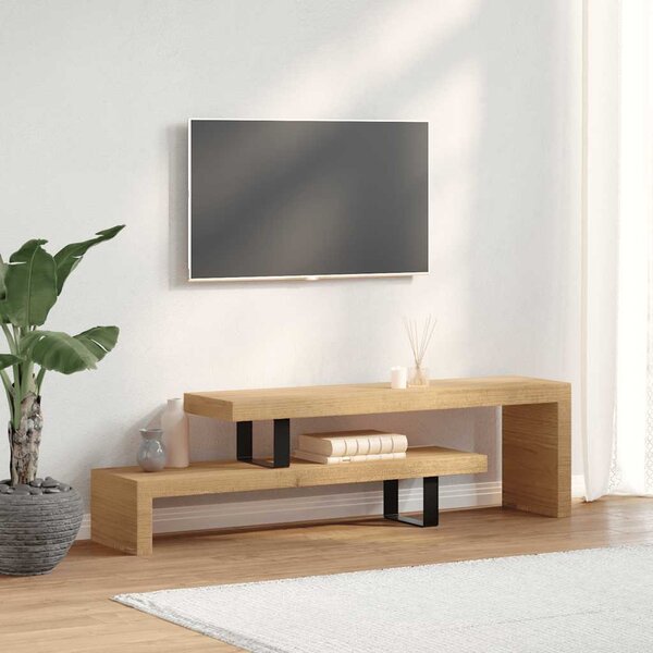 TV stolek masivní mangovníkové dřevo 247321