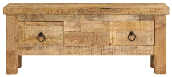 Konferenční stolek 90 x 45 x 35 cm masivní mangovníkové dřevo 247326