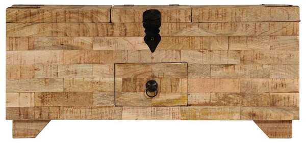 Konferenční stolek masivní mangovníkové dřevo 80 x 40 x 35 cm 247327