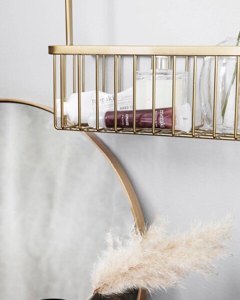 Závěsný košík bito mosazný velký