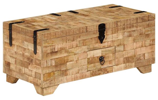 Konferenční stolek masivní mangovníkové dřevo 80 x 40 x 35 cm 247327