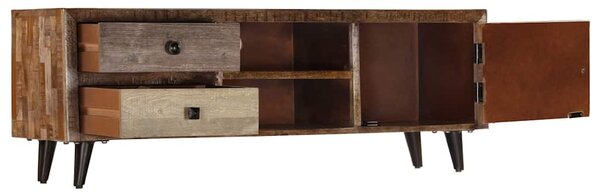 TV stolek 118 x 30 x 40 cm masivní mangovníkové dřevo 247330