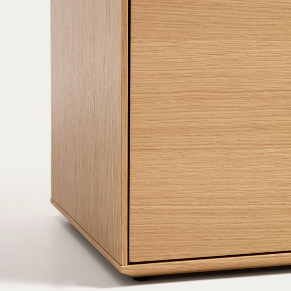 Kave Home Dubová knihovna Visala 209 x 60 cm