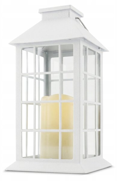 LED solární zápichové svítidlo, IP44, teplá bílá, 140 × 140 × 270 mm