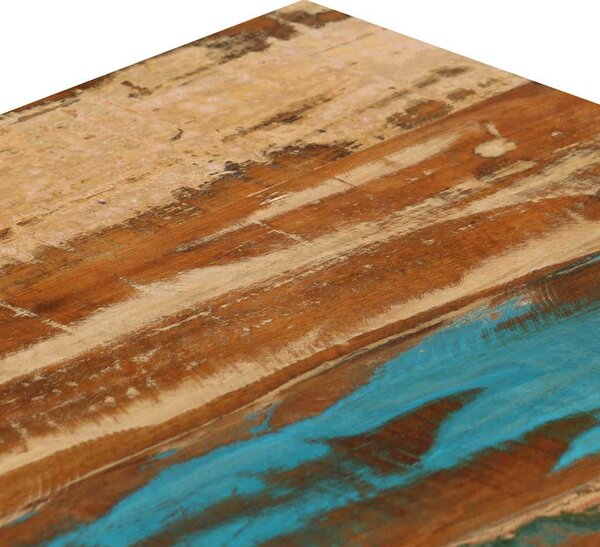 Konferenční stolek 100x50x35cm masivní recyklované dřevo a ocel 247338