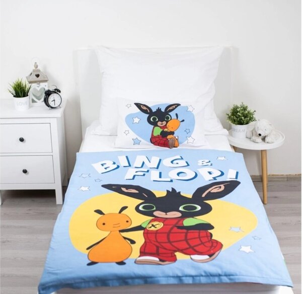 Jerry Fabrics Povlečení do postýlky Králíček Bing Flop baby 100x135, 40x60 cm
