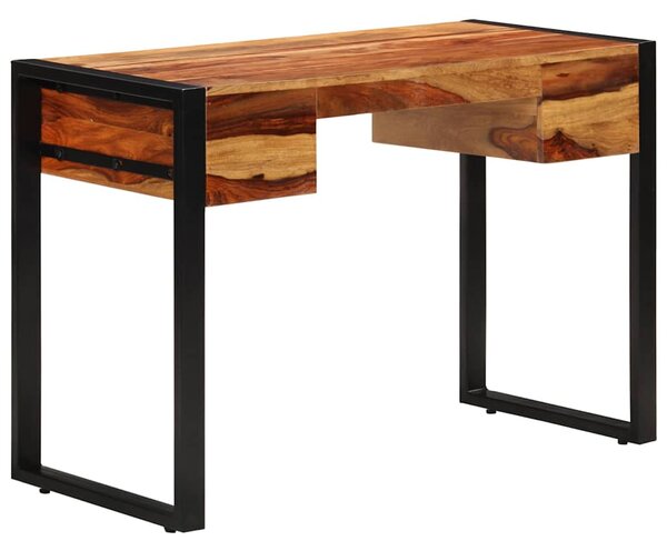 Psací stůl se 2 zásuvkami 110 x 50 x 77 cm masivní akácie 247401
