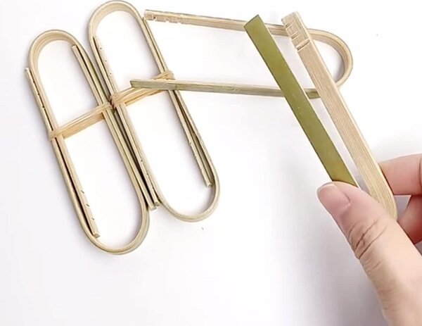 20 jednorázových kleští z bambusu, mini kleště na toustovač (9 cm)