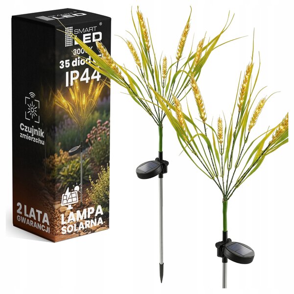 LED solární zápichové svítidlo Květiny 3000 K, IP44