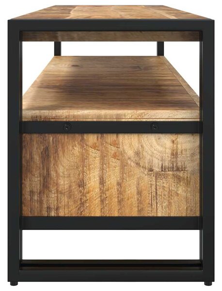 TV stolek 120 x 35 x 45 cm masivní mangovníkové dřevo 247402