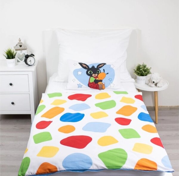 Jerry Fabrics Povlečení do postýlky Králíček Bing Flop baby 100x135, 40x60 cm
