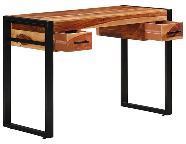 Psací stůl se 2 zásuvkami 110 x 50 x 77 cm masivní akácie 247401