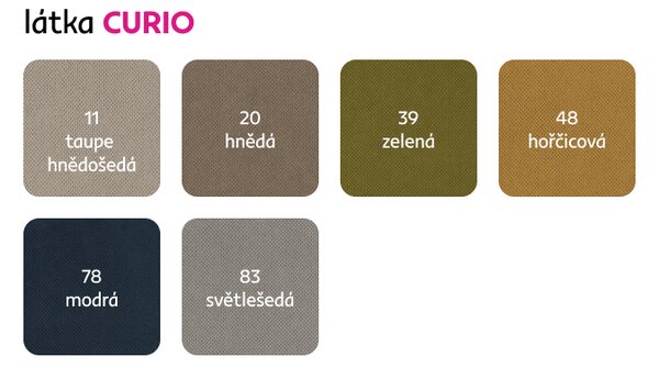 KONDELA Univerzální sedací souprava, olivová, KERIM ROH