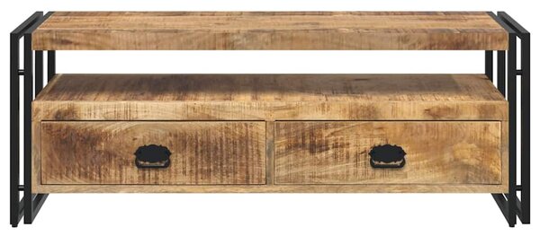 TV stolek 120 x 35 x 45 cm masivní mangovníkové dřevo 247402