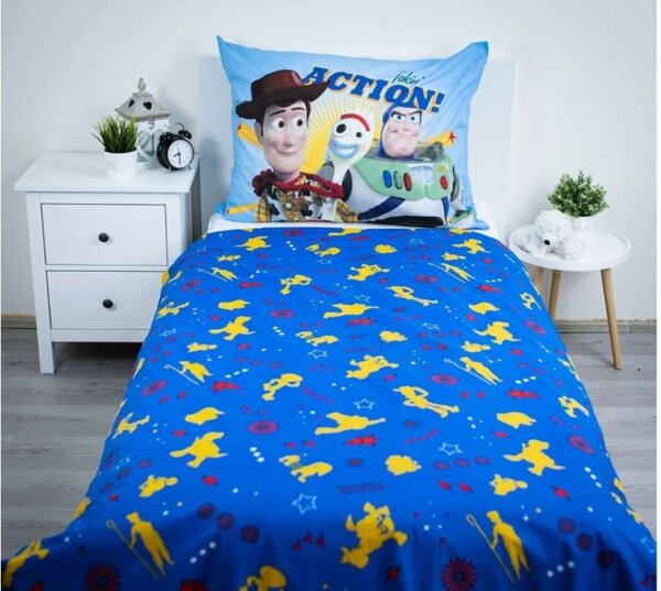 Jerry Fabrics Povlečení Toy Story Rescue squad 140x200, 70x90 cm