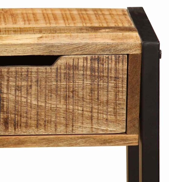 Příborník se 3 zásuvkami 110 x 35 x 75 cm masivní mangovník 247406