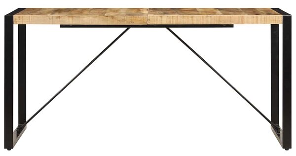 Jídelní stůl 160 x 80 x 75 cm masivní mangovníkové dřevo 247417