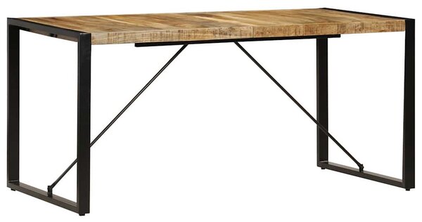 Jídelní stůl 160 x 80 x 75 cm masivní mangovníkové dřevo 247417