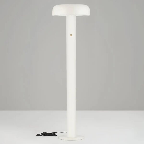 Nova Luce Krémová kovová stojací LED lampa Noelia 142 cm