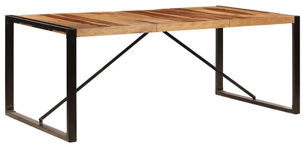 Jídelní stůl 200 x 100 x 75 cm masivní akáciové dřevo 247413