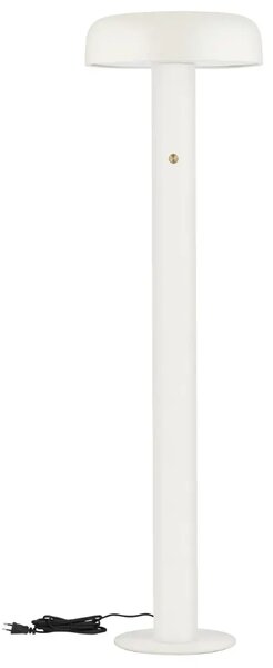 Nova Luce Krémová kovová stojací LED lampa Noelia 142 cm
