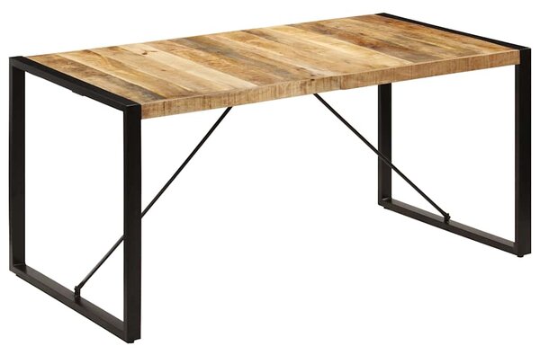 Jídelní stůl 160 x 80 x 75 cm masivní mangovníkové dřevo 247417