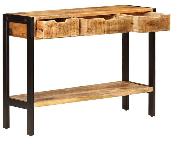 Příborník se 3 zásuvkami 110 x 35 x 75 cm masivní mangovník 247406